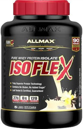 ALLMAX, Classic AllWhey®, 100% Whey Protein Source, Vanilla, 5 lbs (2.27 kg)